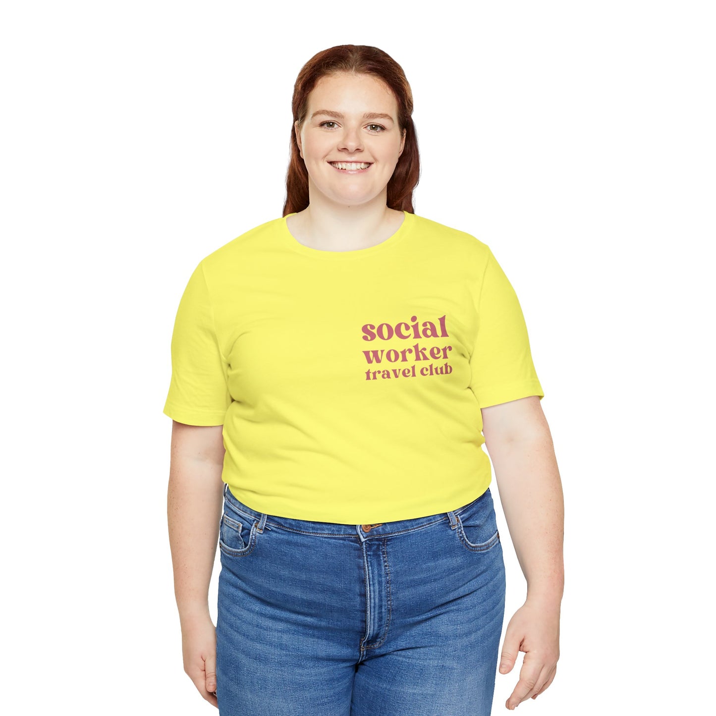 Social Worker Travel Tribe Unisex Jersey Short Sleeve Tee