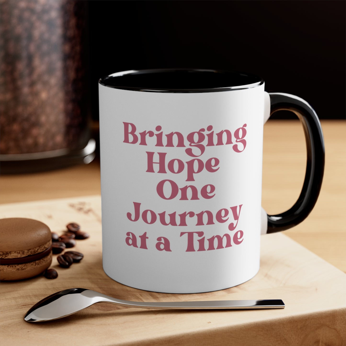 Bringing Hope One Journey at a Time Coffee Mug, 11oz