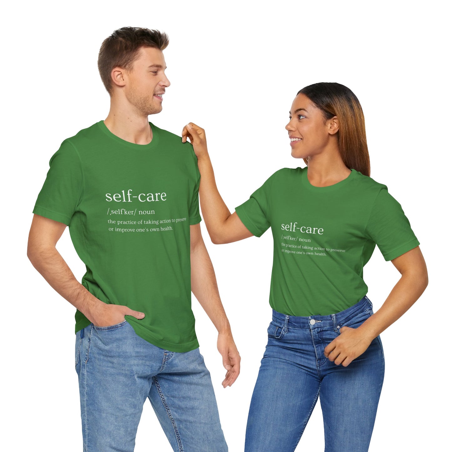 Self-care Unisex Jersey Short Sleeve Tee