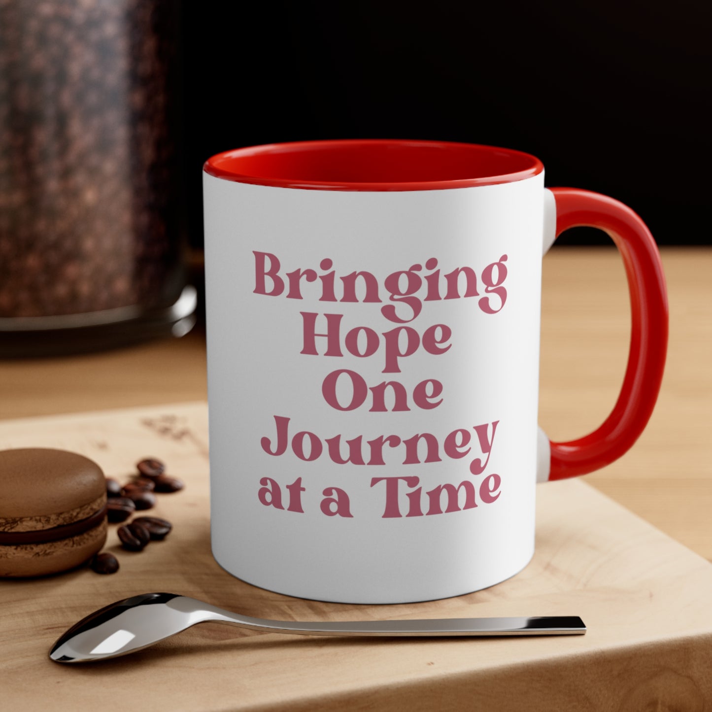 Bringing Hope One Journey at a Time Coffee Mug, 11oz