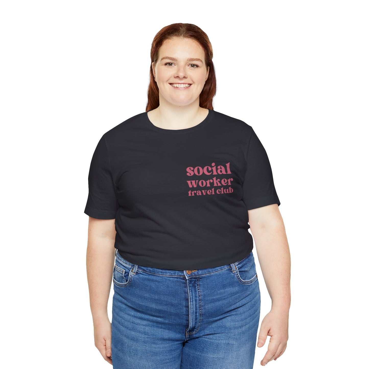 Social Worker Travel Tribe Unisex Jersey Short Sleeve Tee