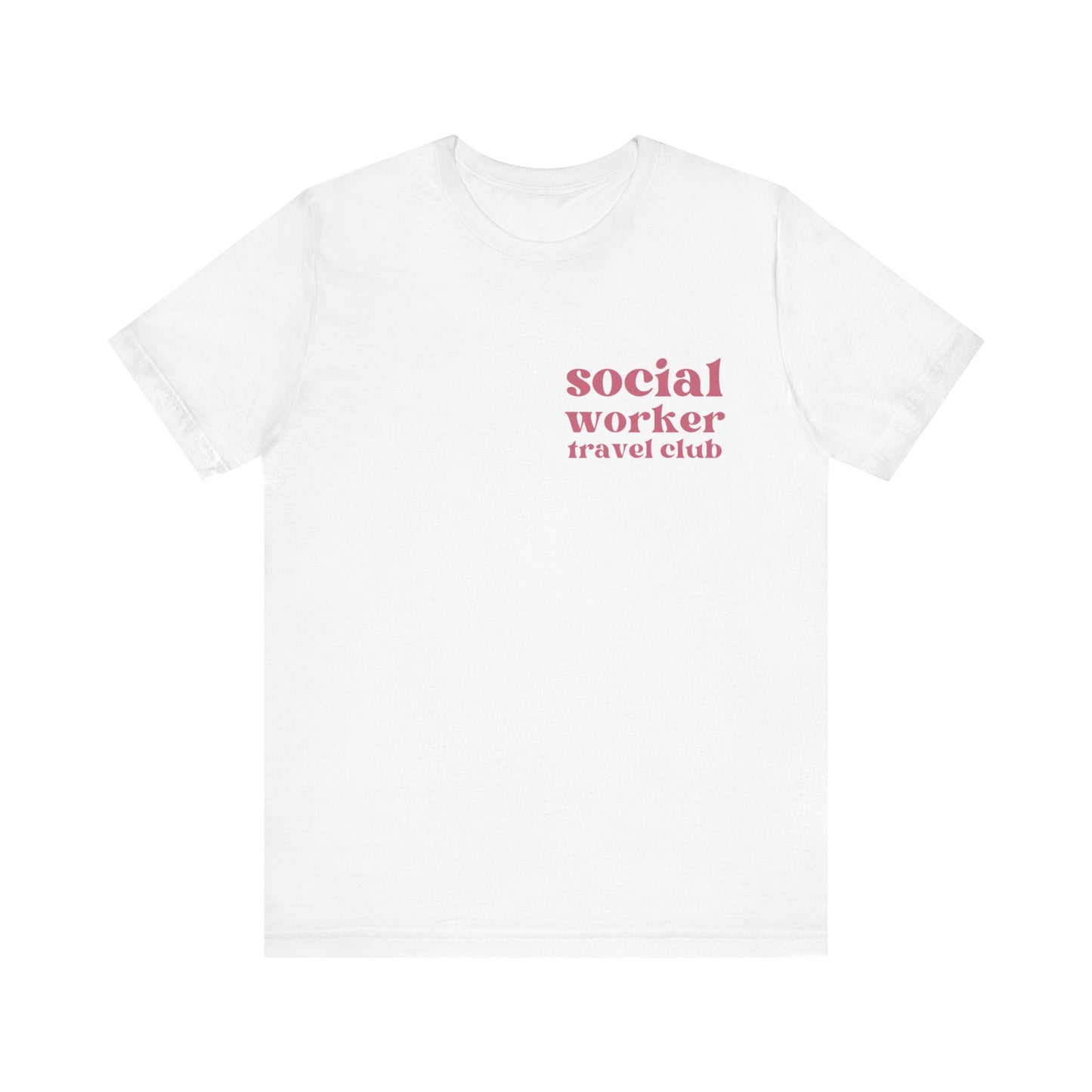 Social Worker Travel Tribe Unisex Jersey Short Sleeve Tee