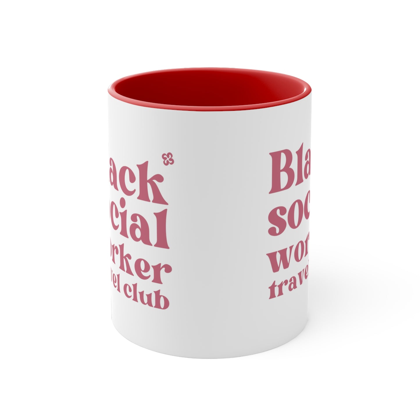 Black Social Worker Coffee Mug, 11oz