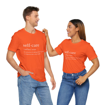 Social Work Month 2024 Selfcare Unisex Jersey Short Sleeve Tee