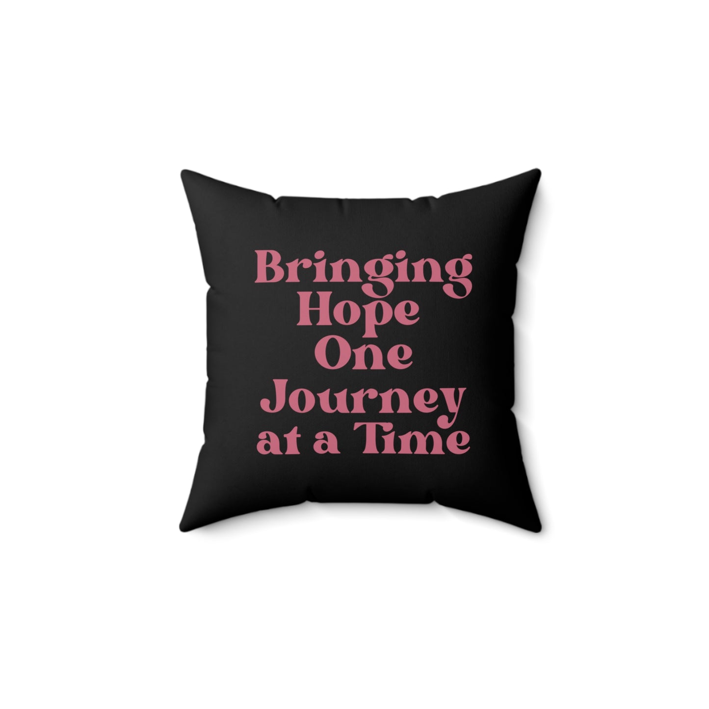 Black Social Worker Travel Tribe v2 Printed Spun Polyester Square Pillow