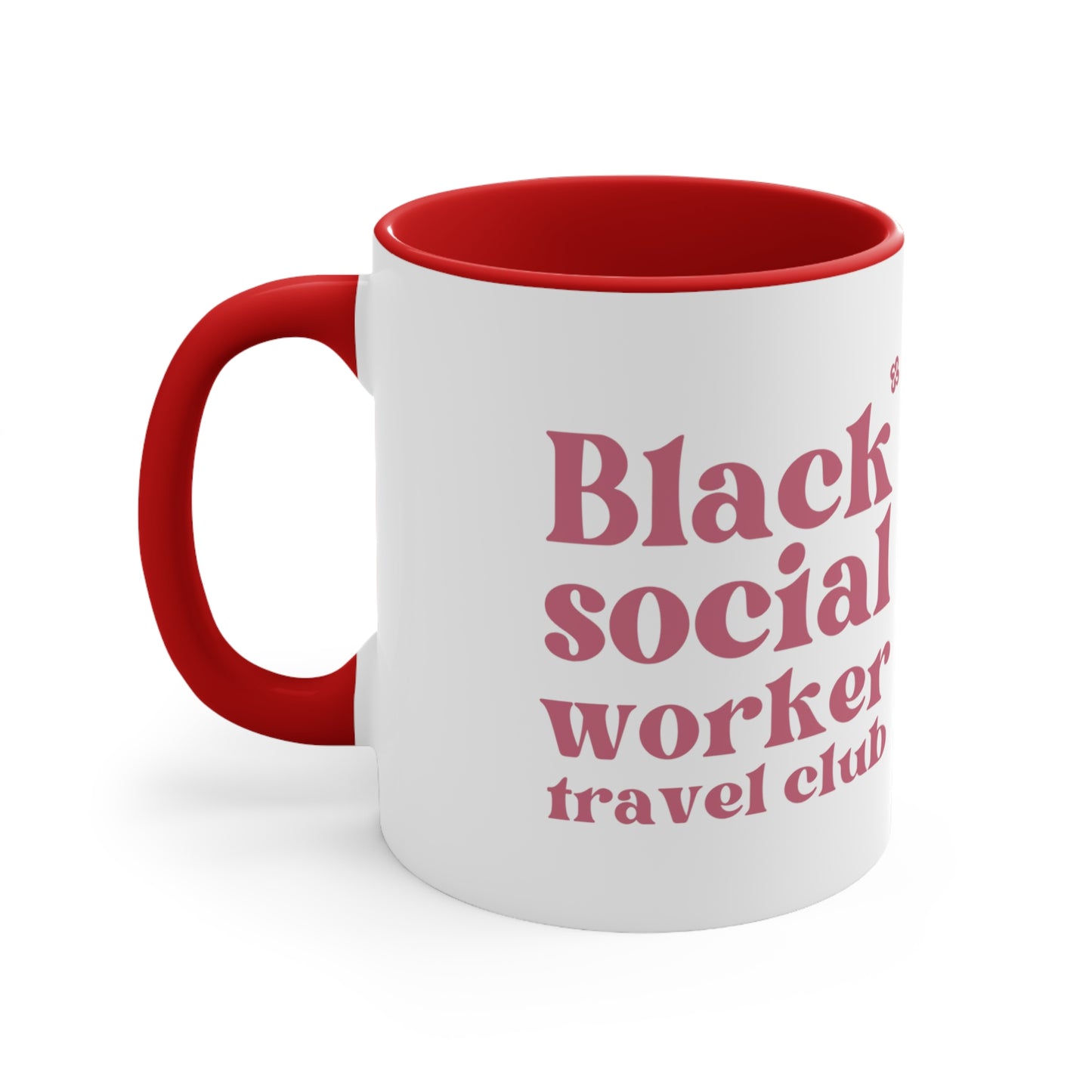 Black Social Worker Coffee Mug, 11oz