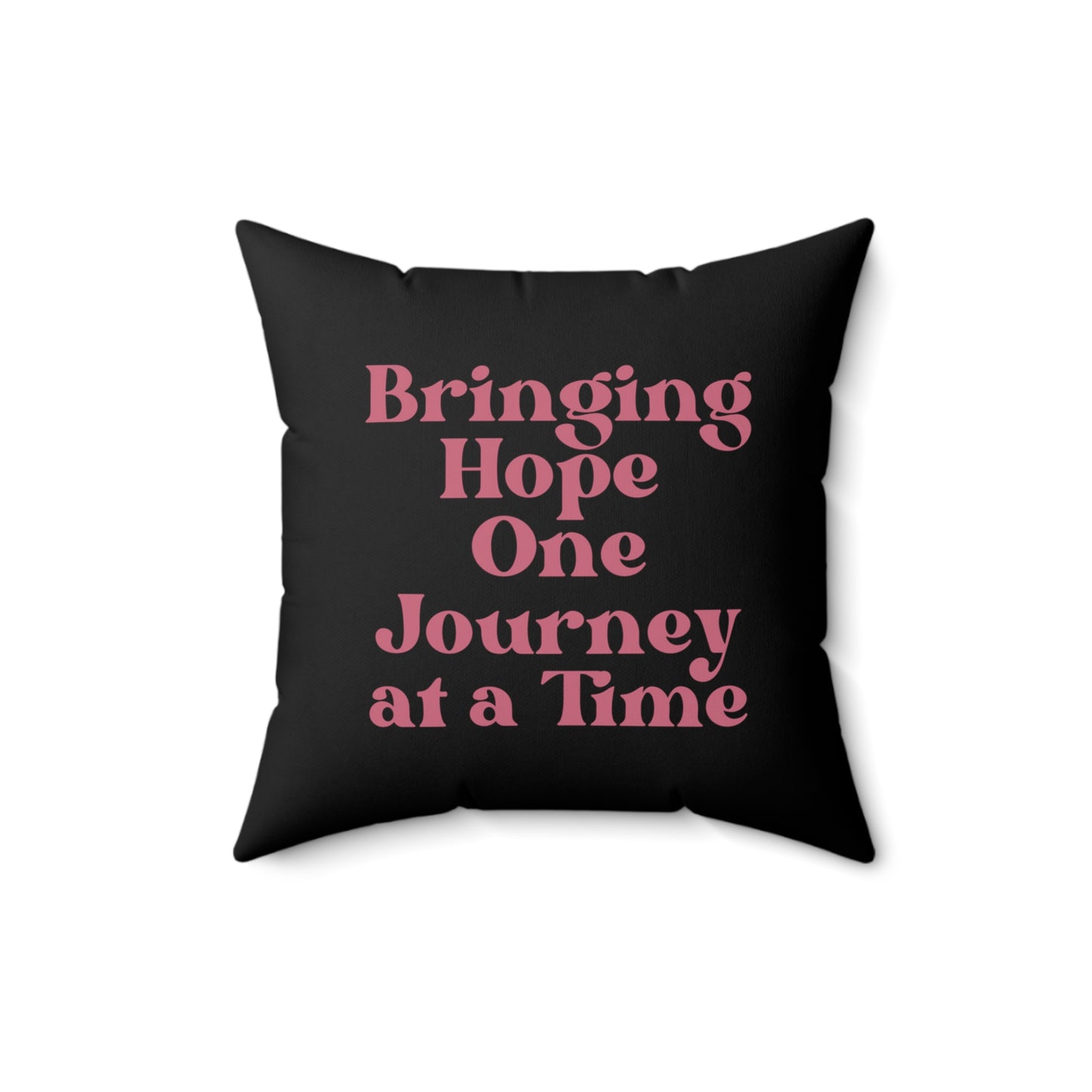 Black Social Worker Travel Tribe v2 Printed Spun Polyester Square Pillow