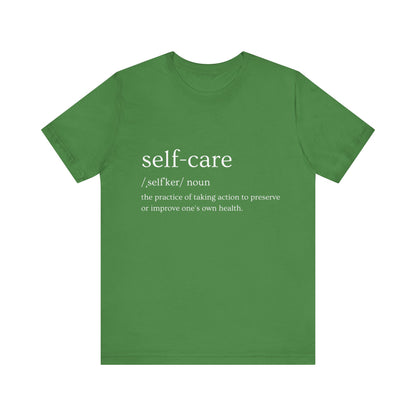 Social Work Month 2024 Selfcare Unisex Jersey Short Sleeve Tee